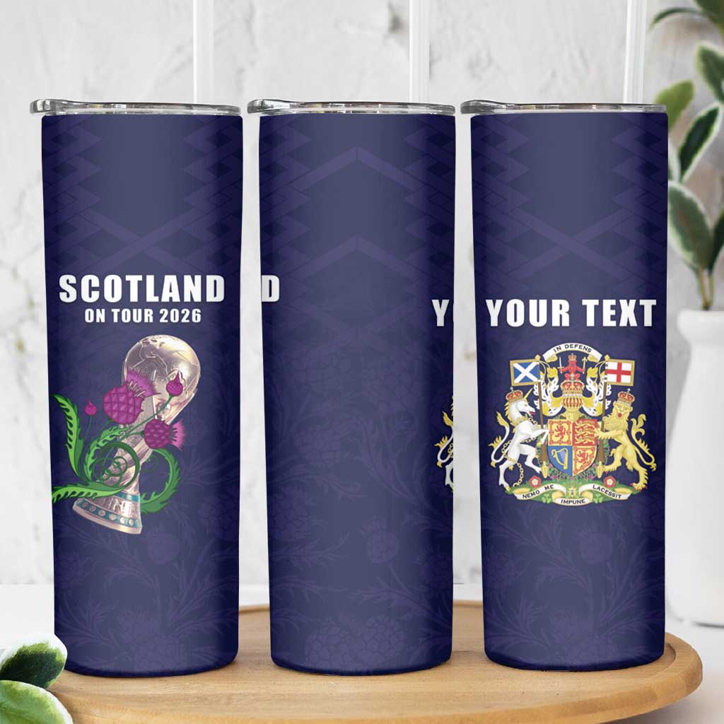 Custom Football Scotland Skinny Tumbler On Tour 2026