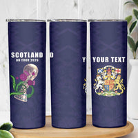 Custom Football Scotland Skinny Tumbler On Tour 2026