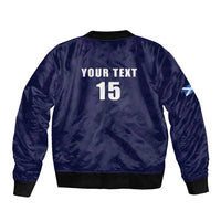 Custom Football Scotland Sleeve Zip Bomber Jacket On Tour 2026