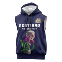 Custom Football Scotland Sleeveless Hoodie On Tour 2026