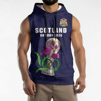 Custom Football Scotland Sleeveless Hoodie On Tour 2026