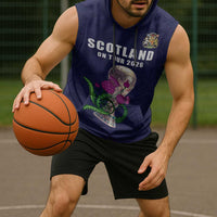 Custom Football Scotland Sleeveless Hoodie On Tour 2026