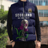 Custom Football Scotland Sleeveless Puffer Jacket On Tour 2026