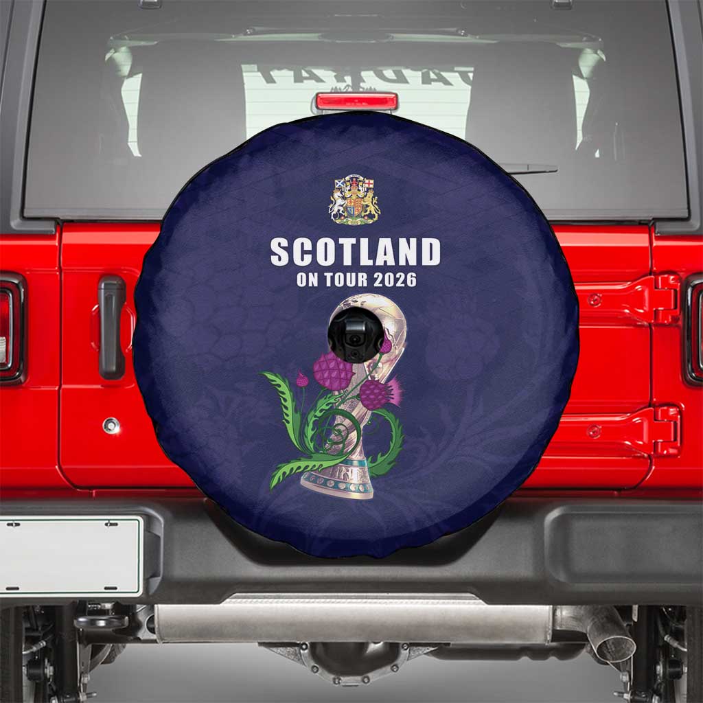 Football Scotland Spare Tire Cover On Tour 2026
