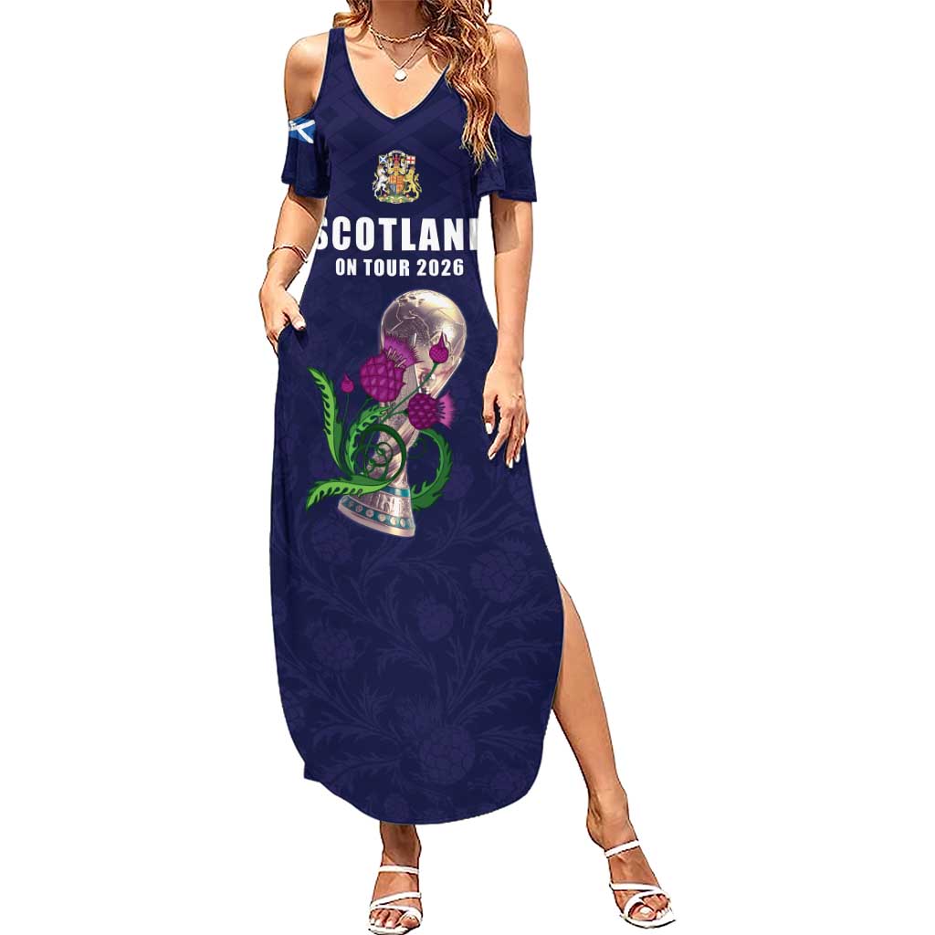 Custom Football Scotland Summer Maxi Dress On Tour 2026