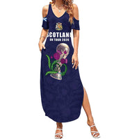Custom Football Scotland Summer Maxi Dress On Tour 2026