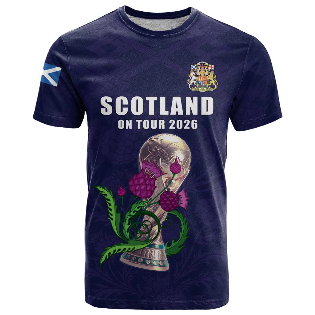 Custom Football Scotland T Shirt On Tour 2026