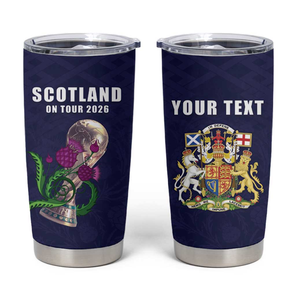 Custom Football Scotland Tumbler Cup On Tour 2026
