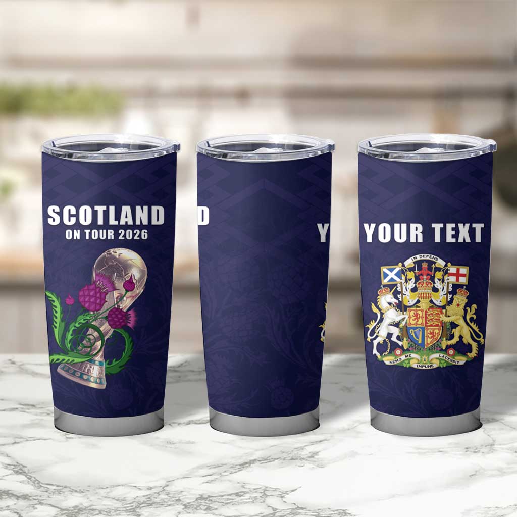 Custom Football Scotland Tumbler Cup On Tour 2026