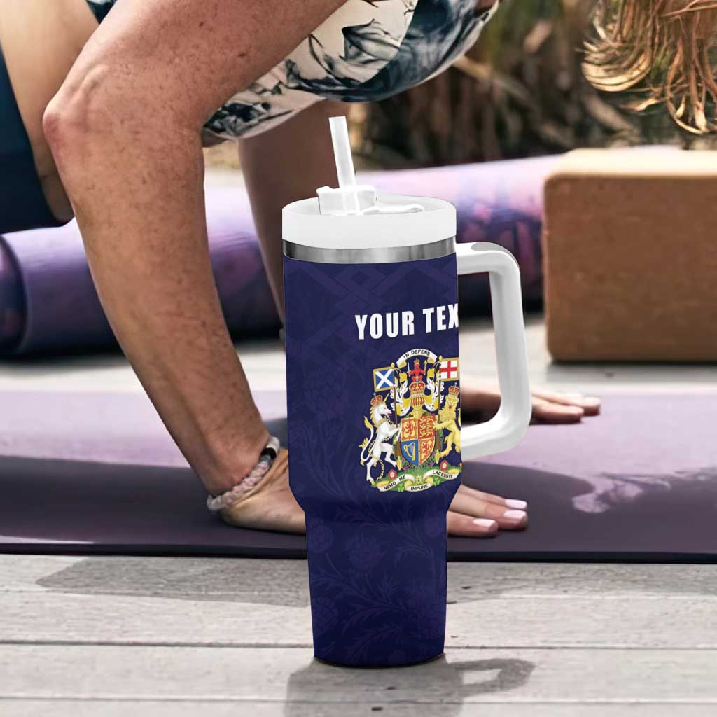 Custom Football Scotland Tumbler With Handle On Tour 2026