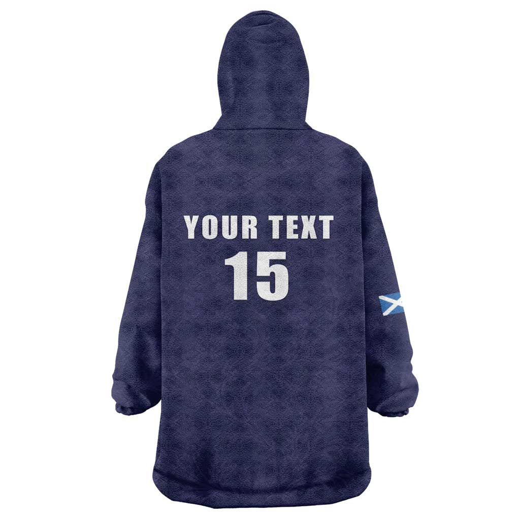Custom Football Scotland Wearable Blanket Hoodie On Tour 2026