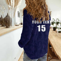 Custom Football Scotland Women Casual Shirt On Tour 2026