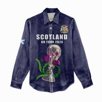 Custom Football Scotland Women Casual Shirt On Tour 2026
