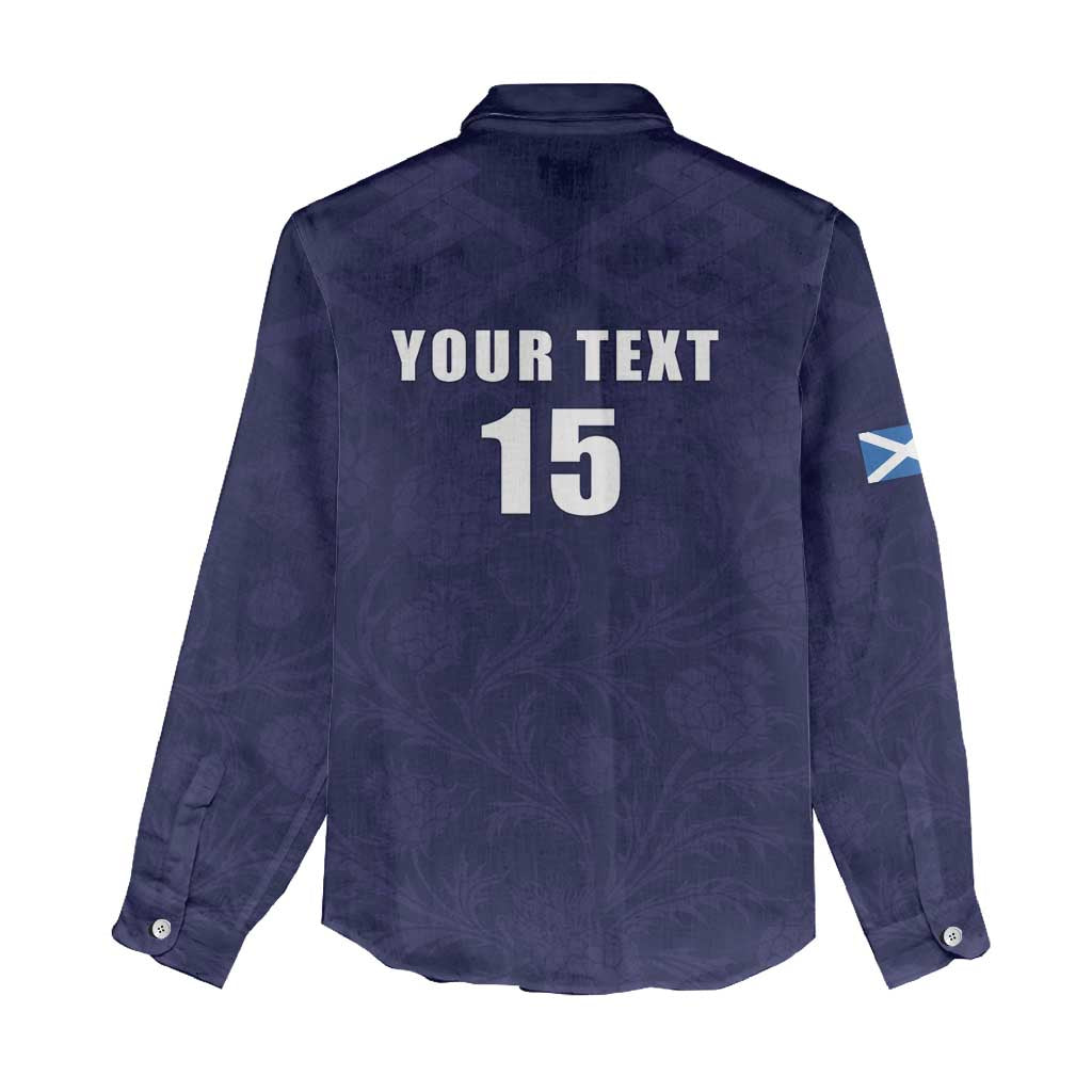 Custom Football Scotland Women Casual Shirt On Tour 2026