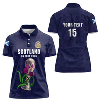 Custom Football Scotland Women Polo Shirt On Tour 2026