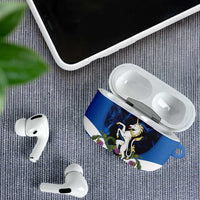 Personalised Unicorn Scotland AirPods Case Scottish Saltire With Thistle