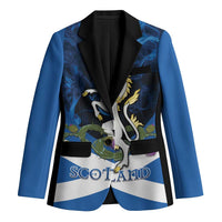 Personalised Unicorn Scotland Blazer Scottish Saltire With Thistle