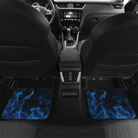 Personalised Unicorn Scotland Car Mats Scottish Saltire With Thistle