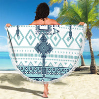 Eritrea Beach Blanket Eritrean Cross Mix Tilet Pattern - Wonder Print Shop