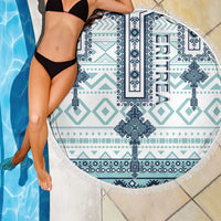 Eritrea Beach Blanket Eritrean Cross Mix Tilet Pattern - Wonder Print Shop