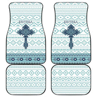 Eritrea Car Mats Eritrean Cross Mix Tilet Pattern - Wonder Print Shop