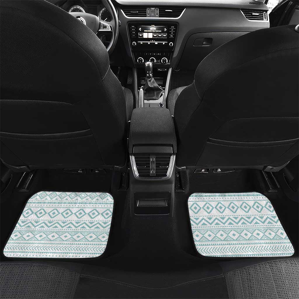Eritrea Car Mats Eritrean Cross Mix Tilet Pattern - Wonder Print Shop