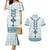 Eritrea Couples Matching Mermaid Dress and Hawaiian Shirt Eritrean Cross Mix Tilet Pattern - Wonder Print Shop
