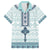 Eritrea Family Matching Off The Shoulder Long Sleeve Dress and Hawaiian Shirt Eritrean Cross Mix Tilet Pattern - Wonder Print Shop