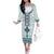 Eritrea Family Matching Off The Shoulder Long Sleeve Dress and Hawaiian Shirt Eritrean Cross Mix Tilet Pattern - Wonder Print Shop