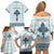 Eritrea Family Matching Off Shoulder Short Dress and Hawaiian Shirt Eritrean Cross Mix Tilet Pattern - Wonder Print Shop
