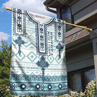 Eritrea Garden Flag Eritrean Cross Mix Tilet Pattern - Wonder Print Shop