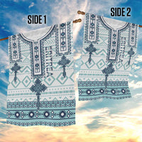 Eritrea Garden Flag Eritrean Cross Mix Tilet Pattern - Wonder Print Shop