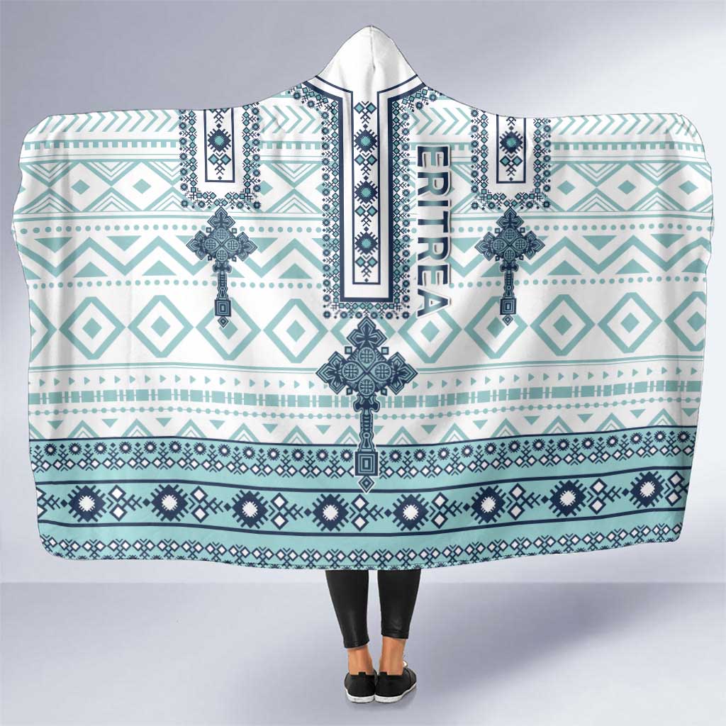 Eritrea Hooded Blanket Eritrean Cross Mix Tilet Pattern