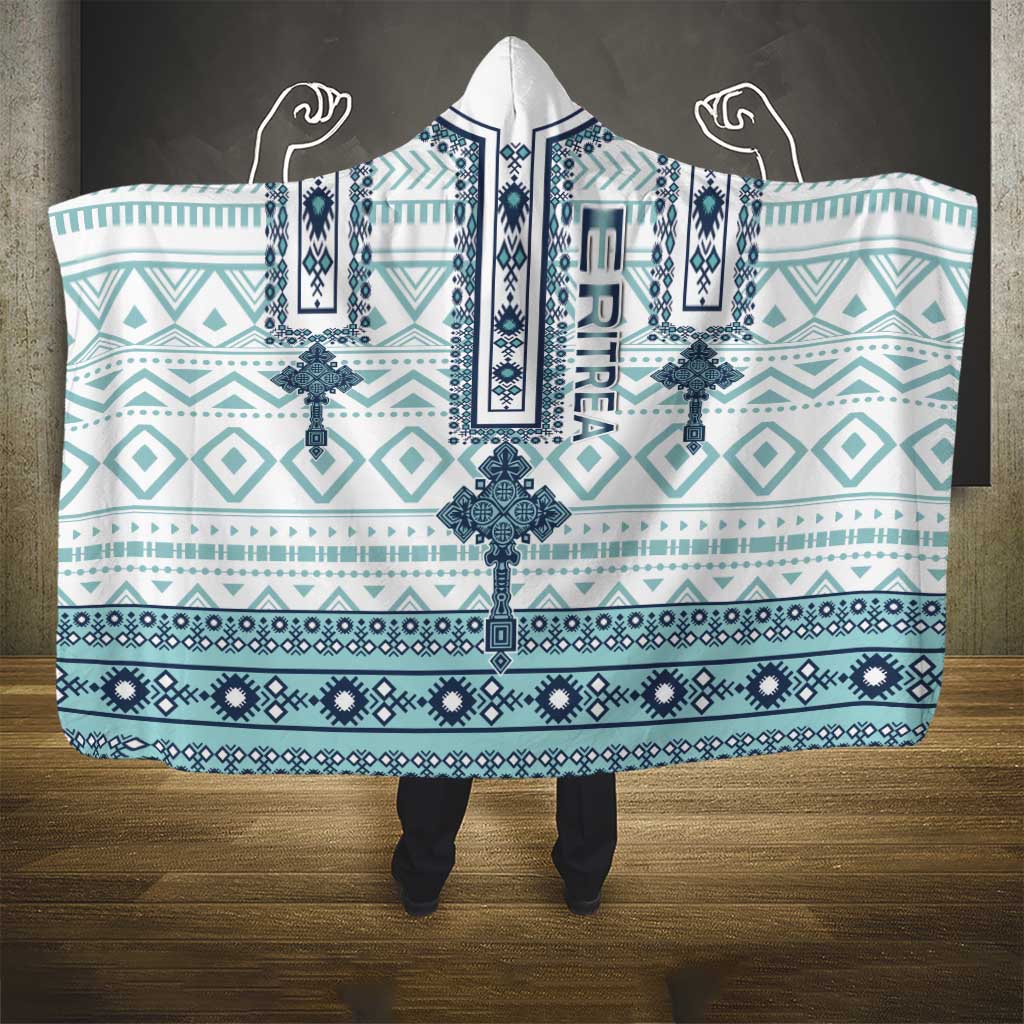 Eritrea Hooded Blanket Eritrean Cross Mix Tilet Pattern