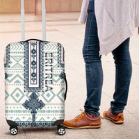 Eritrea Luggage Cover Eritrean Cross Mix Tilet Pattern - Wonder Print Shop
