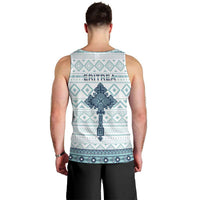 Eritrea Men Tank Top Eritrean Cross Mix Tilet Pattern - Wonder Print Shop