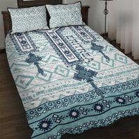 Eritrea Quilt Bed Set Eritrean Cross Mix Tilet Pattern - Wonder Print Shop