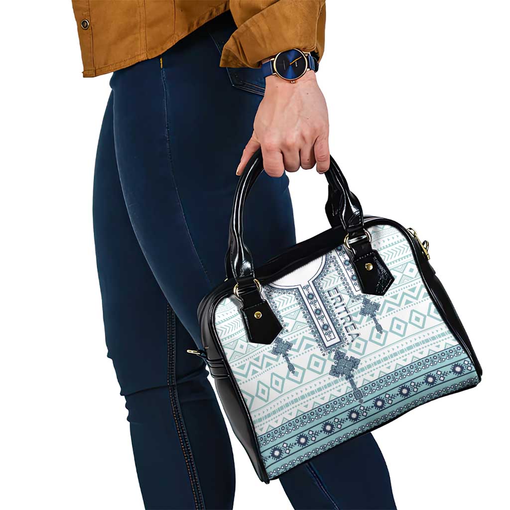 Eritrea Shoulder Handbag Eritrean Cross Mix Tilet Pattern