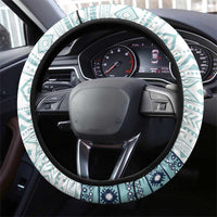 Eritrea Steering Wheel Cover Eritrean Cross Mix Tilet Pattern - Wonder Print Shop