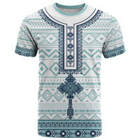 Eritrea T Shirt Eritrean Cross Mix Tilet Pattern - Wonder Print Shop