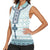 Eritrea Women Sleeveless Polo Shirt Eritrean Cross Mix Tilet Pattern - Wonder Print Shop