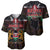 Happy Kenya Independence Day Baseball Jersey Coat Of Arms With Kente Pattern - Wonder Print Shop