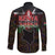 Happy Kenya Independence Day Family Matching Long Sleeve Bodycon Dress and Hawaiian Shirt Coat Of Arms With Kente Pattern - Wonder Print Shop