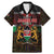 Happy Kenya Independence Day Family Matching Mermaid Dress and Hawaiian Shirt Coat Of Arms With Kente Pattern - Wonder Print Shop
