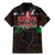 Happy Kenya Independence Day Family Matching Mermaid Dress and Hawaiian Shirt Coat Of Arms With Kente Pattern - Wonder Print Shop