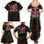 Happy Kenya Independence Day Family Matching Summer Maxi Dress and Hawaiian Shirt Coat Of Arms With Kente Pattern - Wonder Print Shop