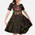 Happy Kenya Independence Day Family Matching Tank Maxi Dress and Hawaiian Shirt Coat Of Arms With Kente Pattern - Wonder Print Shop