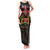 Happy Kenya Independence Day Family Matching Tank Maxi Dress and Hawaiian Shirt Coat Of Arms With Kente Pattern - Wonder Print Shop