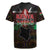 Happy Kenya Independence Day Rugby Jersey Coat Of Arms With Kente Pattern - Wonder Print Shop