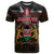 Happy Kenya Independence Day T Shirt Coat Of Arms With Kente Pattern - Wonder Print Shop